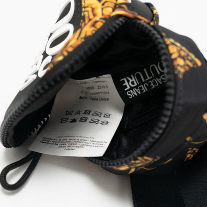 Versace Jeans Sling Bag 71Ya4B9B Nylon Black Range Logo Type Sketch 11 Mens(Unisex)