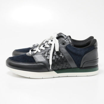 Bottegaveneta Sneakers 392223 Vt047 8298 Leather Navy, Black, Green Mens 42