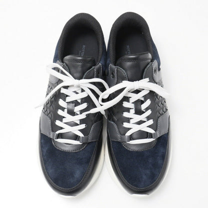 Bottegaveneta Sneakers 392223 Vt047 8298 Leather Navy, Black, Green Mens 42