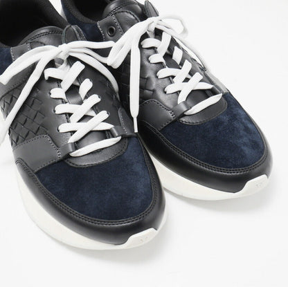 Bottegaveneta Sneakers 392223 Vt047 8298 Leather Navy, Black, Green Mens 42