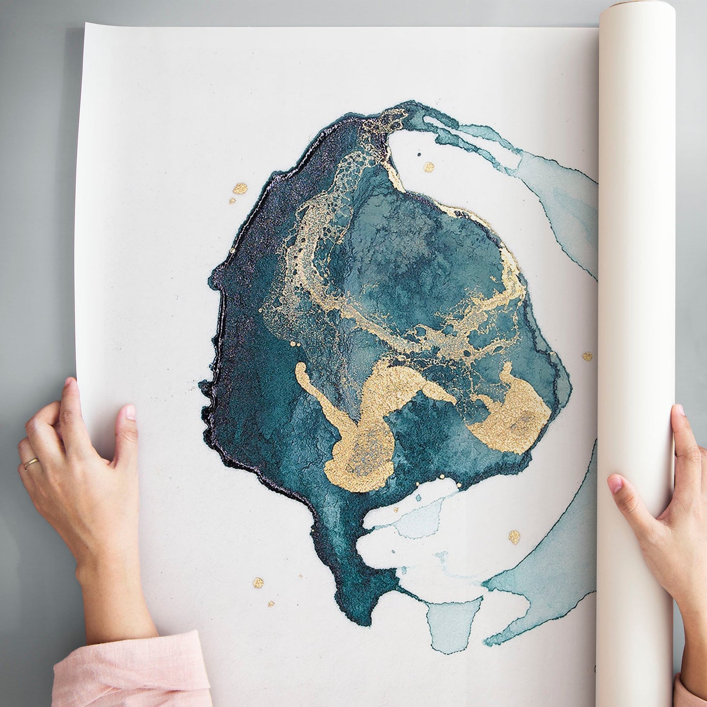 Geode No. 4 - Canvas Print By Julia Contacessi