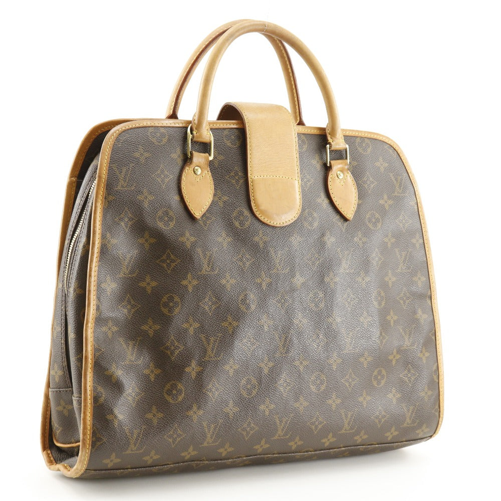 Louis Vuitton Handbag M53380 Monogram Canvas Brown Business Bag Rivoli Unisex(Unisex)