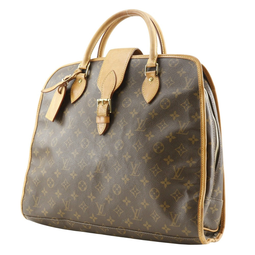 Louis Vuitton Handbag M53380 Monogram Canvas Brown Business Bag Rivoli Unisex(Unisex)