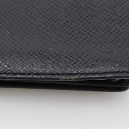 Louis Vuitton Bill Compartment M31002 Taiga Black Porto Cartes Crdit Mens