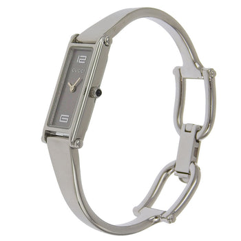 Gucci Watches Quartz 1500L Stainless Steel Silver Gray Dial Women