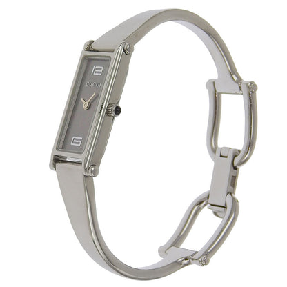 Gucci Watches Quartz 1500L Stainless Steel Silver Gray Dial Women