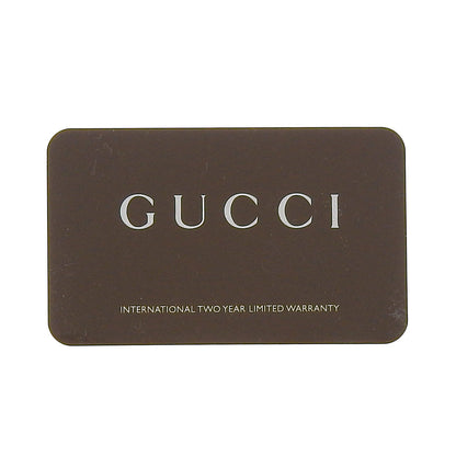 Gucci Watches Quartz 6800L Stainless Steel, Bamboo Black Bangle Black Dial Women