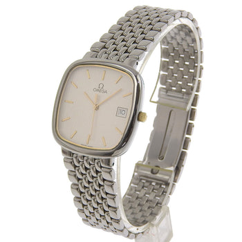 Omega Watches Quartz Stainless Steel Silver De Ville / De Ville Silver Dial Mens