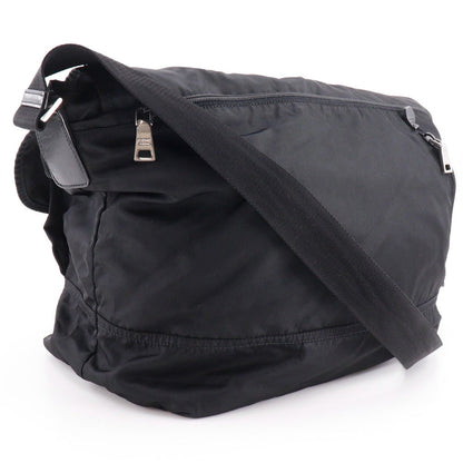 Prada Shoulder Bag Nylon Black Unisex(Unisex)