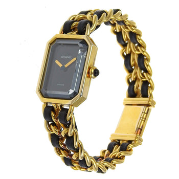 Chanel Watches Quartz Plated Gold, Embossed