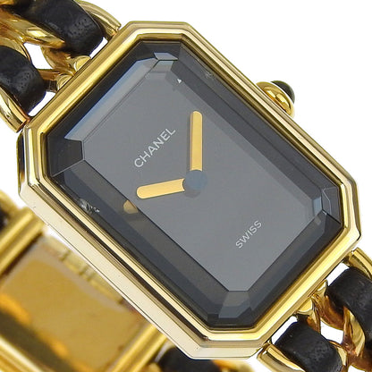 Chanel Watches Quartz Plated Gold, Embossed