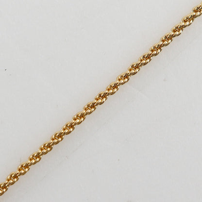Christian Dior Necklace Plated Gold Gold High Heel Motif Women