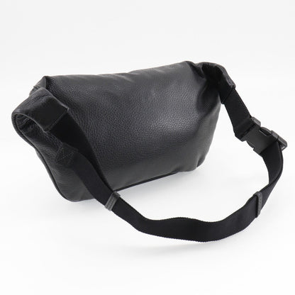 Balenciaga Waist Bag 529765 Dlq4N 1000 Leather Black Every Day Unisex(Unisex)