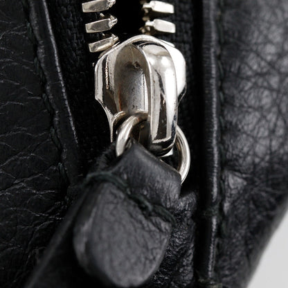 Balenciaga Waist Bag 529765 Dlq4N 1000 Leather Black Every Day Unisex(Unisex)