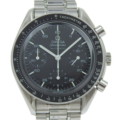 Omega Watches Mechanical Automatic 3510.50 Stainless Steel Silver Cal.3220 Speedmaster Black Dial