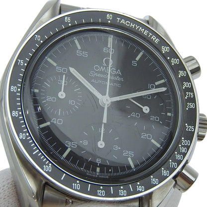 Omega Watches Mechanical Automatic 3510.50 Stainless Steel Silver Cal.3220 Speedmaster Black Dial