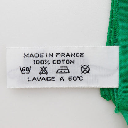 Hermes Stall Cotton Green Tiger Tiger Pareo Women