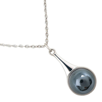Georg Jensen Necklace Silver925, Hematite Silver Unisex(Unisex)