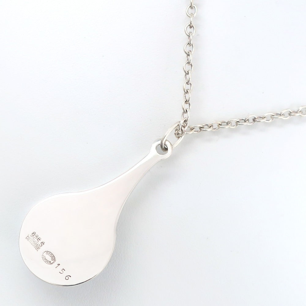 Georg Jensen Necklace Silver925, Hematite Silver Unisex(Unisex)