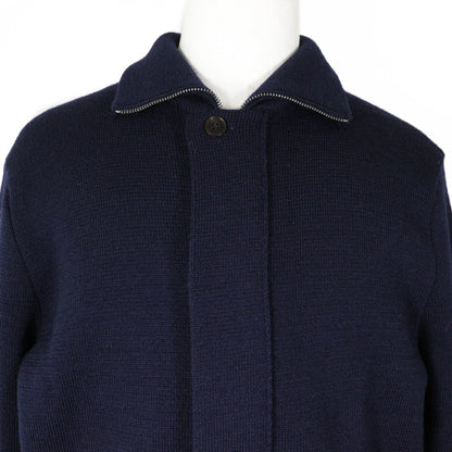 Gucci Sweater Cotton Navy Zip Up Mens Xl