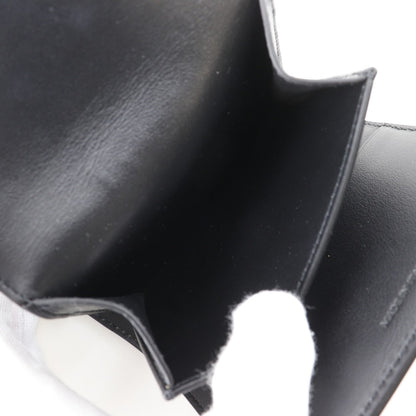 Celine Tri-Fold Wallet 10B573Bel Leather Black Small Trifold Wallet Unisex(Unisex)