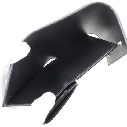 Celine Tri-Fold Wallet 10B573Bel Leather Black Small Trifold Wallet Unisex(Unisex)