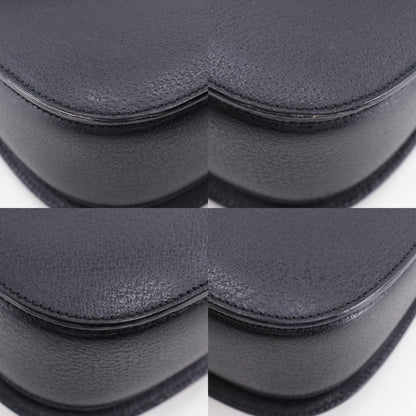 Gucci Handbag 000.926.0633 Leather Black Old Gucci One Handle Bamboo Women