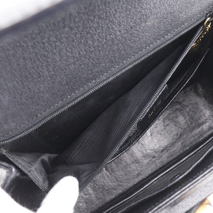 Gucci Handbag 000.926.0633 Leather Black Old Gucci One Handle Bamboo Women