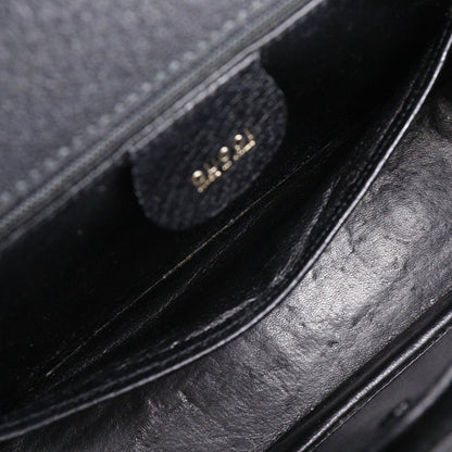 Gucci Handbag 000.926.0633 Leather Black Old Gucci One Handle Bamboo Women