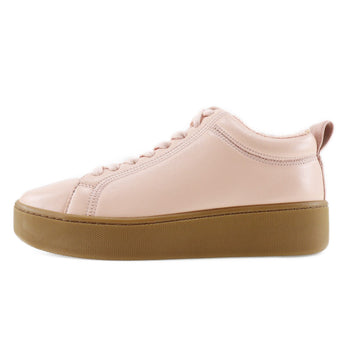 Bottegaveneta Sneakers 651417V00T0 Lambskin Salmon Pink Chankie Women 36 Secondhand