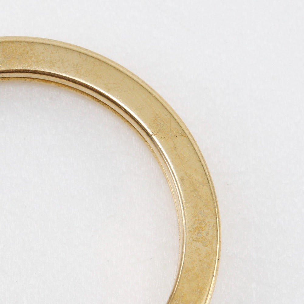 Chanel Key Ring Plated Gold Gold Vintage Coco Mark Women