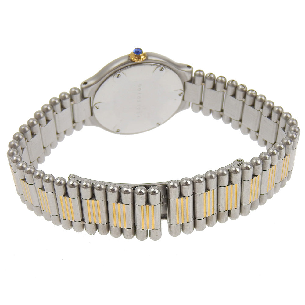 Cartier Watches Quartz Stainless Steel Silver Must White Dial Women