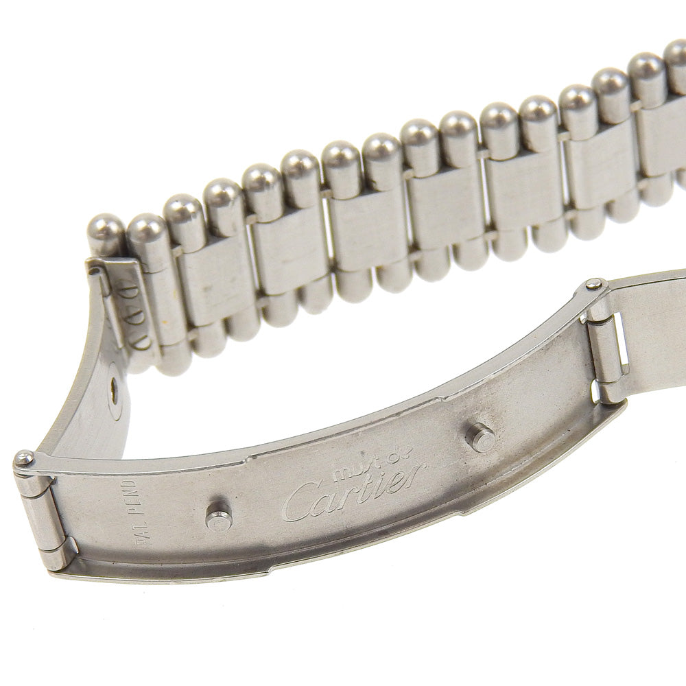 Cartier Watches Quartz Stainless Steel Silver Must White Dial Women