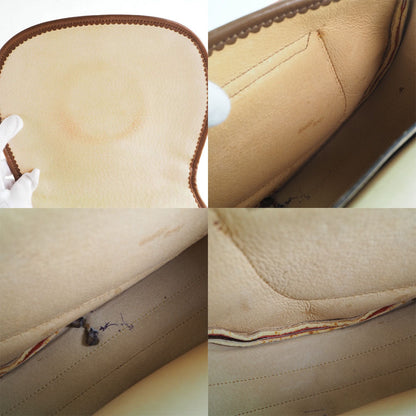 Loewe Shoulder Bag Suede, Leather Orange Anagram Seville Collection Women