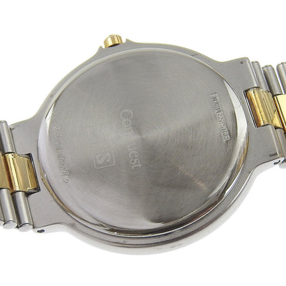 Longines Watches Quartz Stainless Steel , Plated Gold Gray Cal.L161.2 Conquest Gray Dial Mens