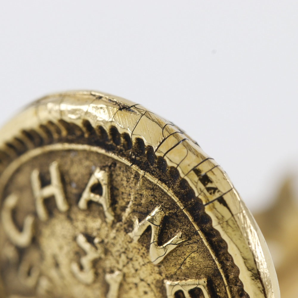 Chanel Earring Plated Gold Gold Vintage 31 Rue Cambon Women