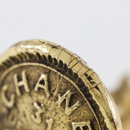 Chanel Earring Plated Gold Gold Vintage 31 Rue Cambon Women