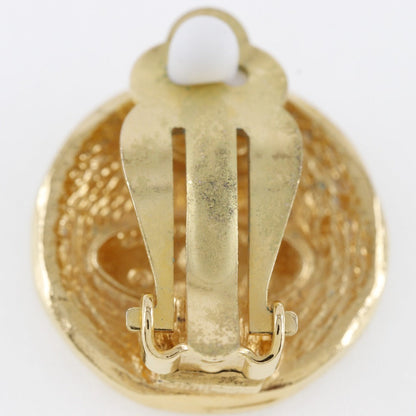 Chanel Earring Plated Gold Gold Vintage 31 Rue Cambon Women
