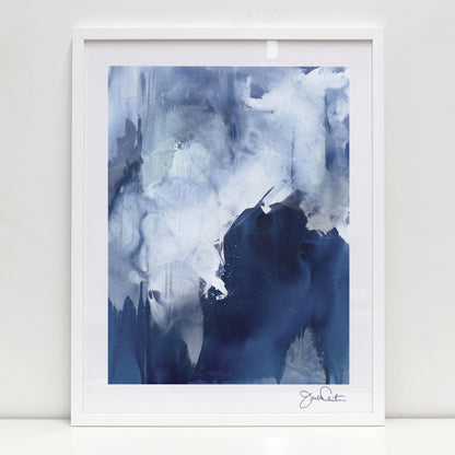 House Of Sapphire No. 1 - Framed Print By Julia
