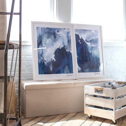 House Of Sapphire No. 2 - Framed Print By Julia