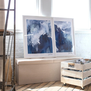 House Of Sapphire No. 2 - Framed Print By Julia