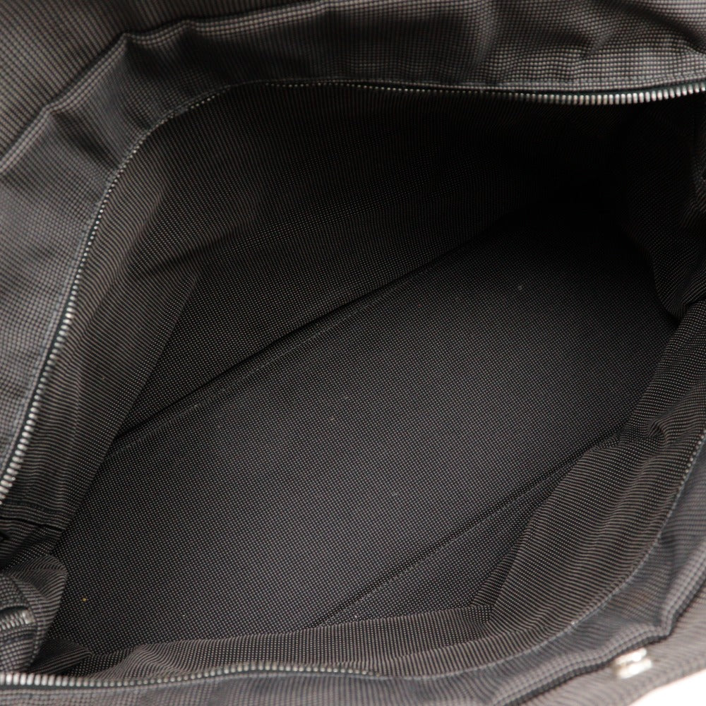 Hermes Tote Bag Nylon Canvas Gray Her Line Tote Gm Unisex(Unisex)