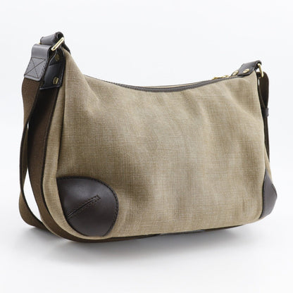 Hunting World Shoulder Bag Canvas Beige Women