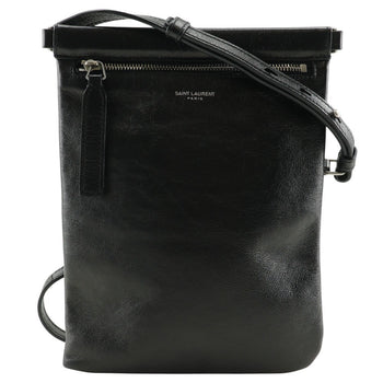 Saint Laurent Paris Shoulder Bag 581697 1Ge0E 1000 Nero Leather Black Sacosh Unisex(Unisex)