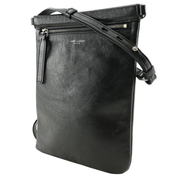 Saint Laurent Paris Shoulder Bag 581697 1Ge0E 1000 Nero Leather Black Sacosh Unisex(Unisex)