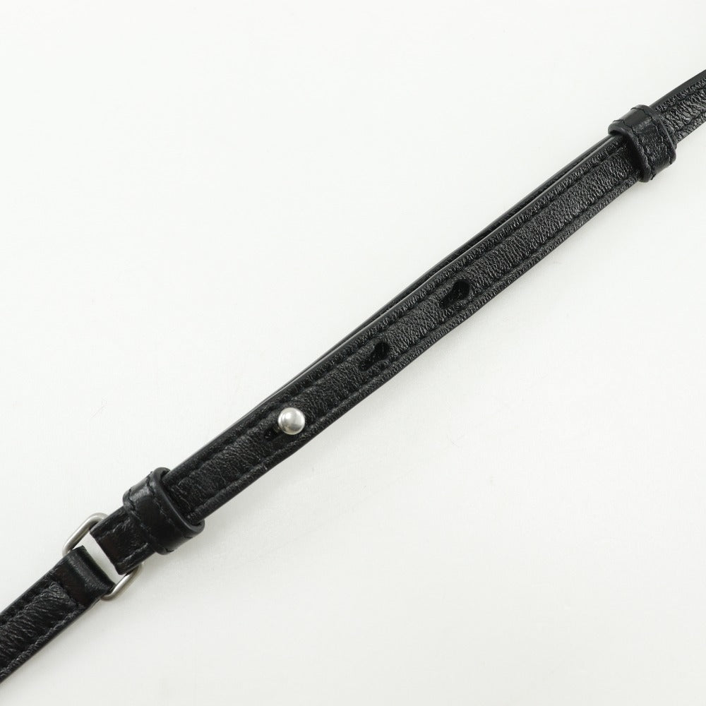 Saint Laurent Paris Shoulder Bag 581697 1Ge0E 1000 Nero Leather Black Sacosh Unisex(Unisex)