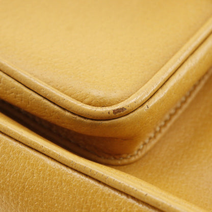 Gucci Backpack 003.2058.0016 Calfskin Yellow Bamboo Backpack Women
