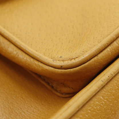 Gucci Backpack 003.2058.0016 Calfskin Yellow Bamboo Backpack Women