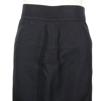 Chanel Skirt Cotton Black Women 36
