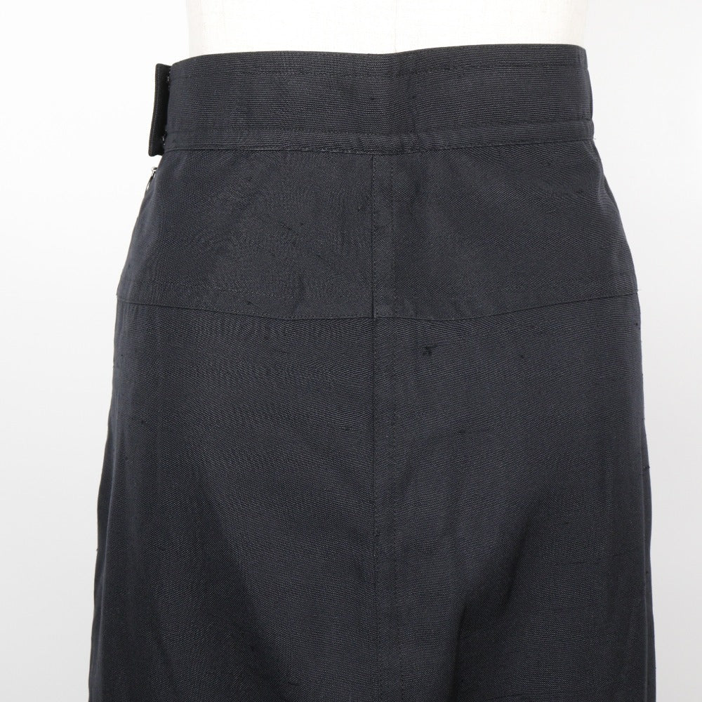 Chanel Skirt Cotton Black Women 36